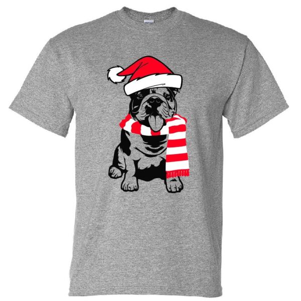 BULLDOG CHRISTMAS TEE Thumbnail