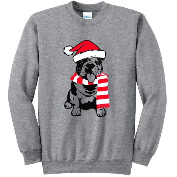 BULLDOG CHRISTMAS SWEATSHIRT Thumbnail