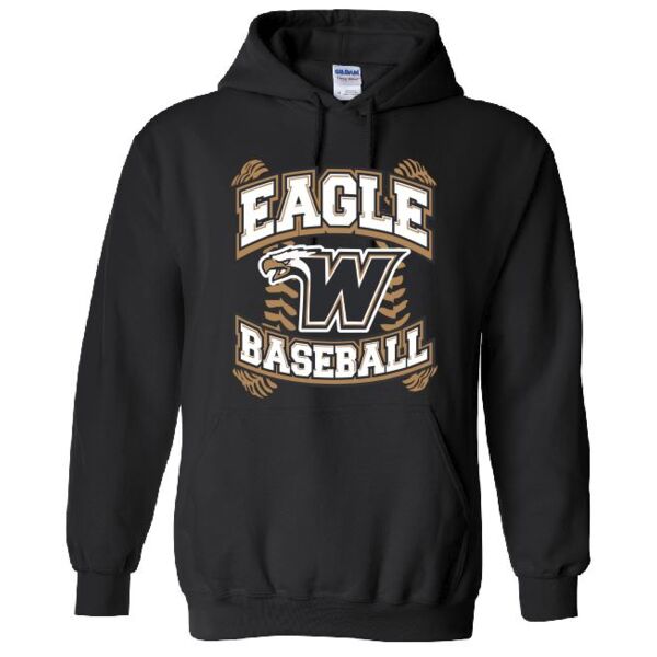 EAGLE BASEBALL PULLOVER HOODIE Thumbnail