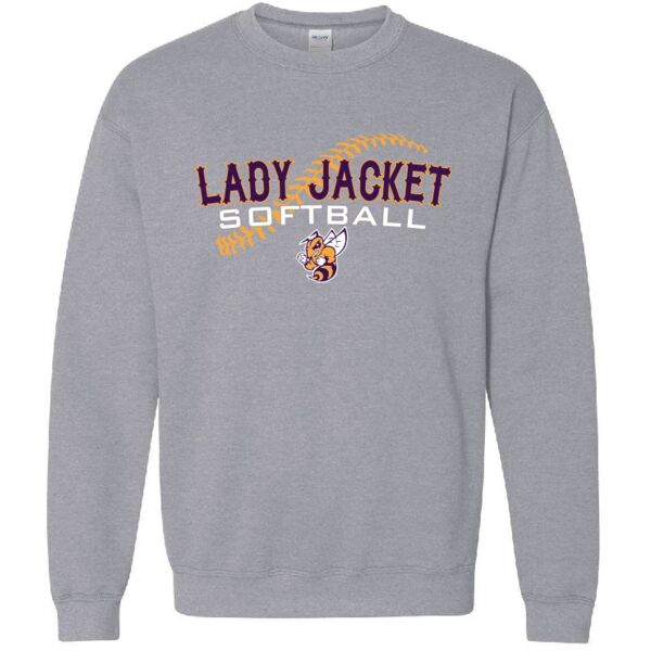 Lady Jacket Softball Sweatshirt Thumbnail