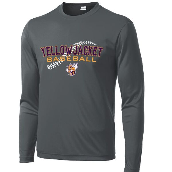 Yellowjacket Baseball Dri Fit Long Sleeve Thumbnail