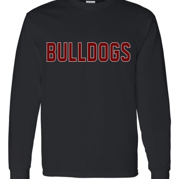 Black Bulldog Longsleeve Thumbnail