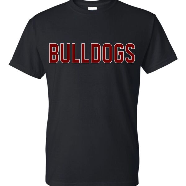 Black Bulldog Tshirt Thumbnail