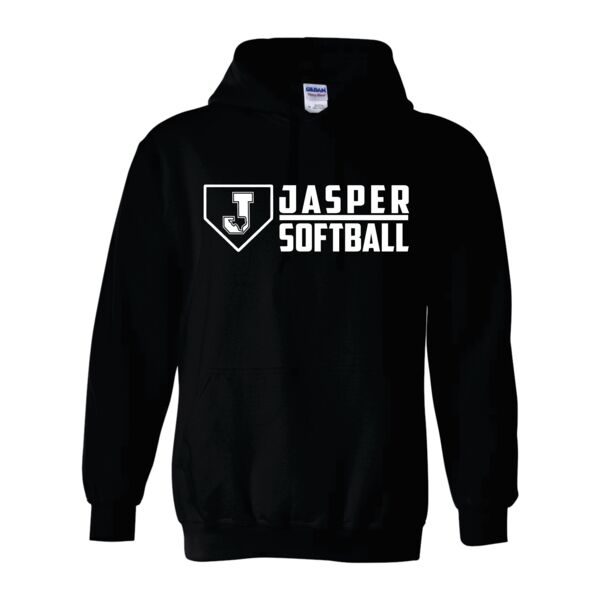 JASPER SOFTBALL HOODIE BLACK Thumbnail