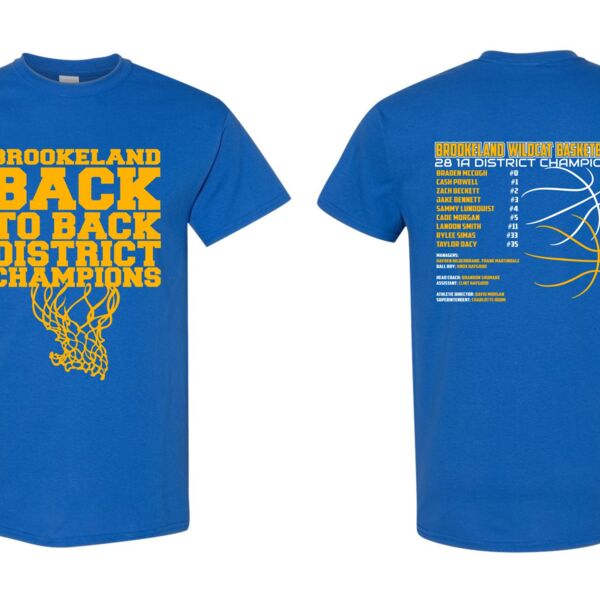 Back to Back District Champions Shirt Thumbnail