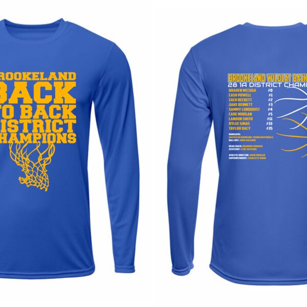 Back to Back District Champions Longsleeve Drifit Thumbnail