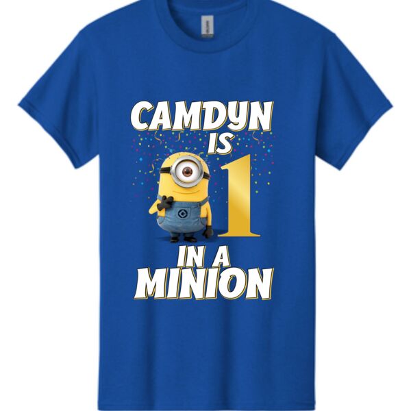 Minion Birthday Shirt Thumbnail