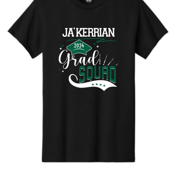 Grad Squad Black Tee Thumbnail