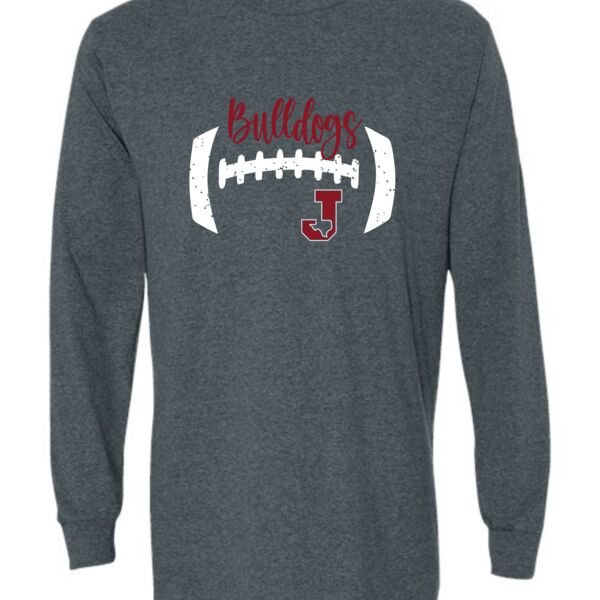Bulldogs Football Longsleeve Tee Thumbnail