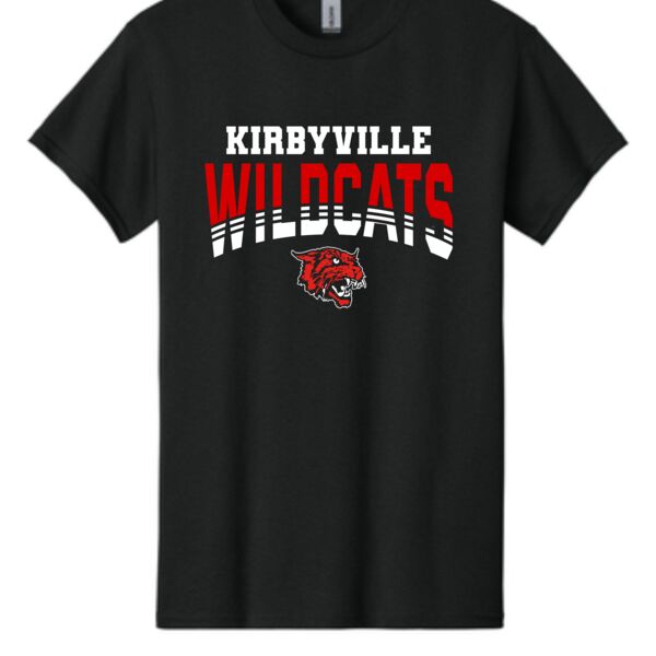 Black Kville Wildcats Spirit Tee Thumbnail