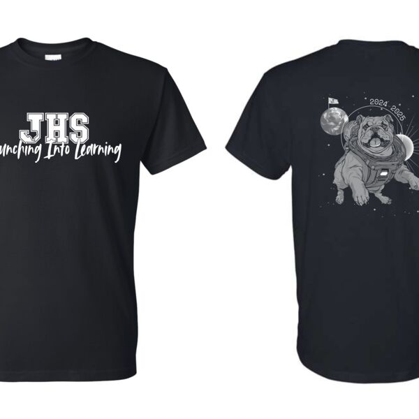 Jasper Space dog Tshirt Thumbnail
