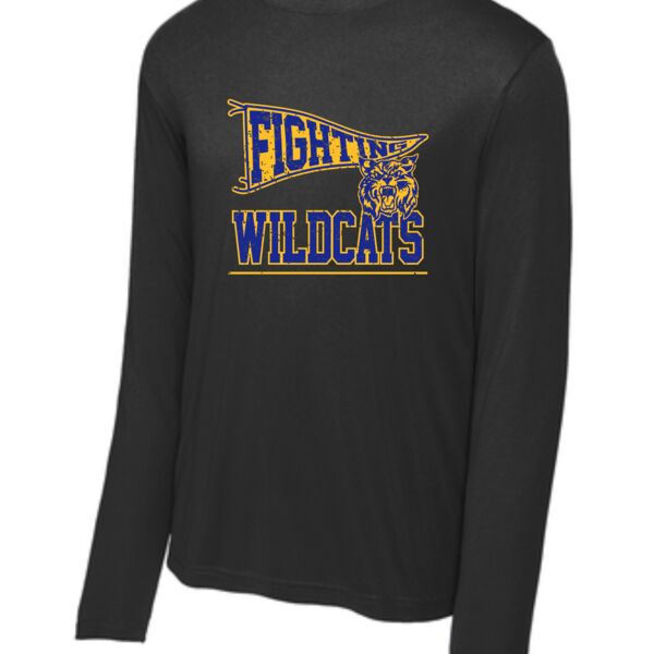 Fighting Wildcats Flag Longsleeve Thumbnail