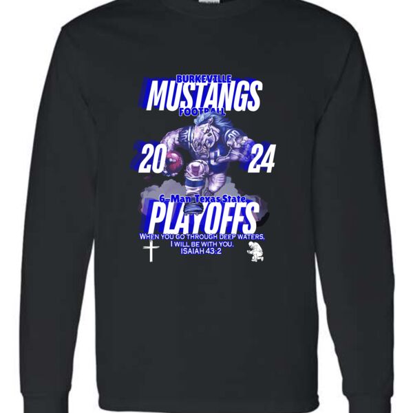 Burkeville Football Cotton Longsleeve Thumbnail