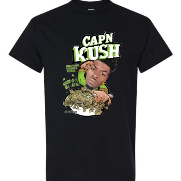 Cap'n Kush Black Tee Thumbnail