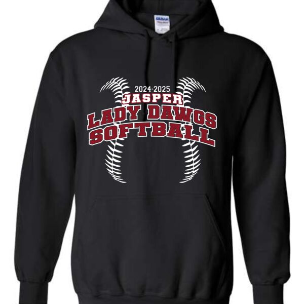 Lady Dawgs Softball Hoodie Thumbnail