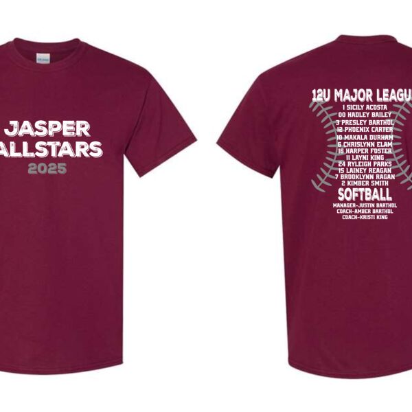 12u Allstar Parent Shirt Thumbnail