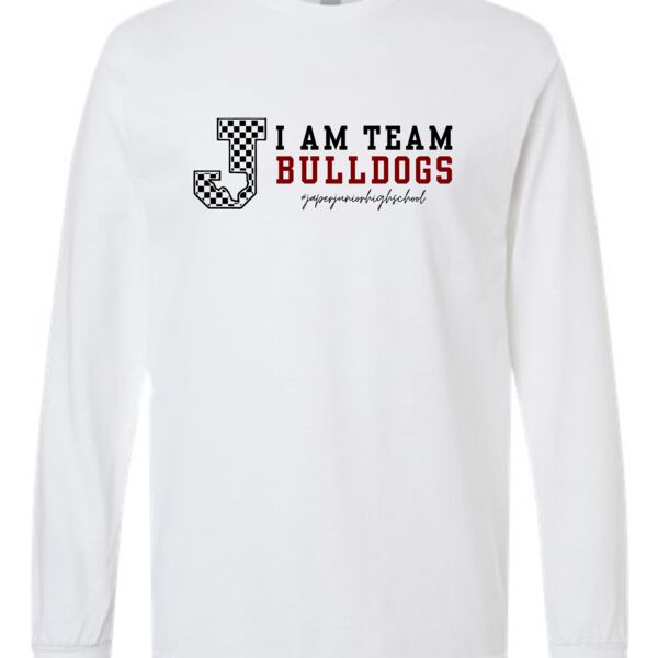 jjhs team bulldogs 2025 long sleeve shirt Thumbnail
