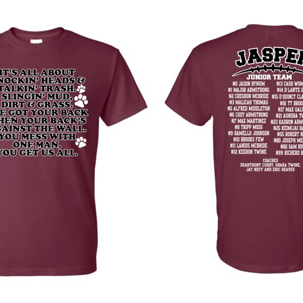 JUNIOR FOOTBALL TEAM SHIRT  Thumbnail