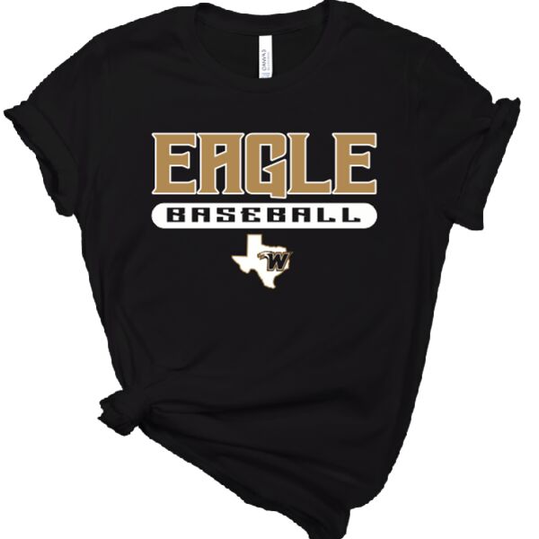 Eagle Baseball Bella Canvas Tee  Thumbnail