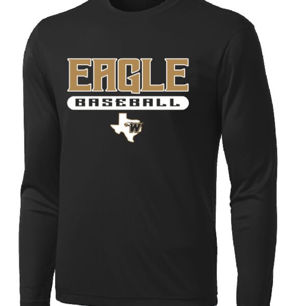 Eagle Baseball Longsleeve Drifit  Thumbnail