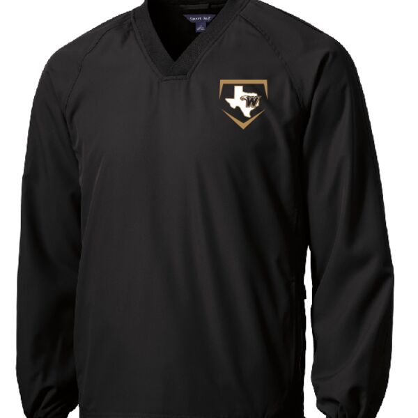 Baseball Embroidered Windbreaker Thumbnail