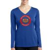 Women's Long Sleeve PosiCharge ® Competitor V Neck Tee Thumbnail